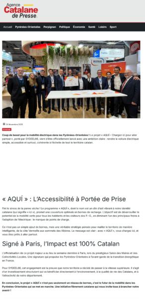 20251124- AQUI - Agence Catalane de Presse